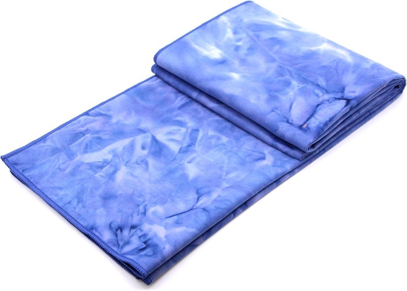 Eunzel Hot Yoga Towel Non-Slip Yoga Mat Towel Ultra-Absorbent Microfiber Towel for Hot Yoga, Pilates，Bikram and Workout 26.5"x 72" - Image 3